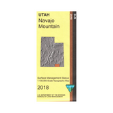 Navajo Mountain, Utah - 30x60 Minute BLM Surface Management Map